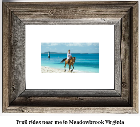 trail rides near me in Meadowbrook, Virginia